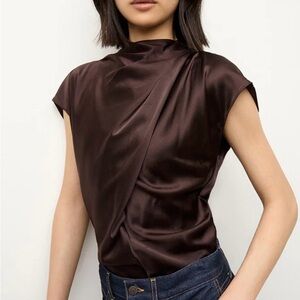 Veronica Beard Leilany Silk Top Sz10